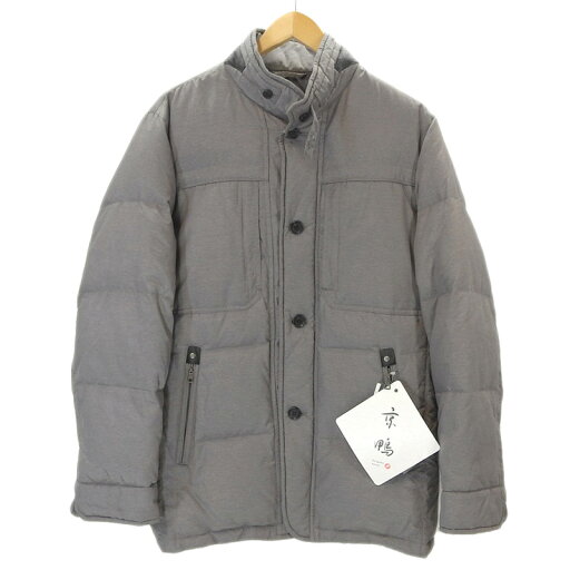 THE SCOTCH HOUSE ザ スコッチハウス ダウンジャケット メンズ グレー L 【中古】 THE SCOTCH HOUSE ザ スコッチハウス ダウンジャケット メンズ グレー L 【中古】