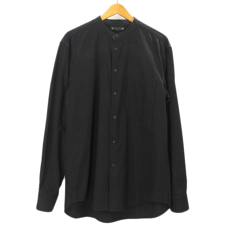 MINEDENIM マインデニム Band Collar OG Denim Long SH シャツ メンズ ブラック 3 【中古】