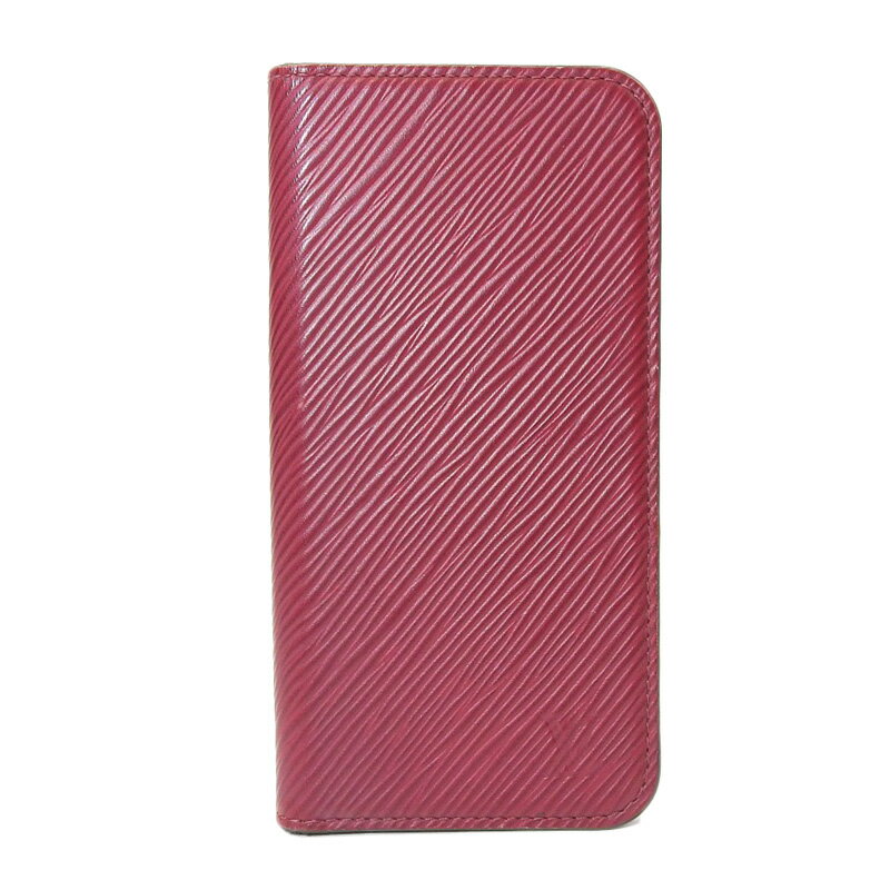 乐天商城 - LOUIS VUITTON ルイ ヴィトン エピ iPhone X ケース フューシャ M64468 【中古】