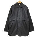 美品 UNUSED アンユーズド 14oz Denim Jacket コットン100 ジャケット メンズ ブラック 2 【中古】