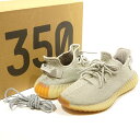 ADIDAS アディダス YEEZY BOOST 350 V2 スニーカー メンズ グレー SESAMI 2018/2022 size 27.5cm F99710 