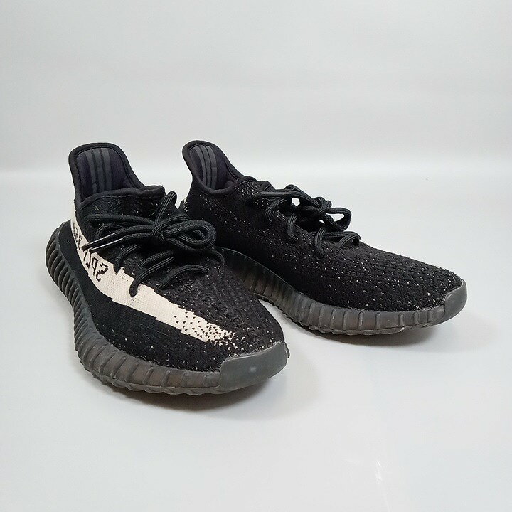 adidas アディダス YEEZY BOOST 350 V2 "Oreo" イージーブースト ”オレオ” スニーカー メンズ ブラック 黒 size 27.0cm BY1604 【中古】