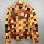 A BATHING APE ア ベイシング エイプ BLOCK CHECK RELAXED FIT LIGHTJACKET ブロックチェック リラックスフィットライト ジャケット 001LJH801001M 0ZXLJM140001J サイズ：L 【中古】