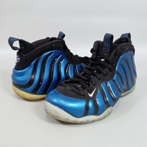 NIKE ナイキ AIR FOAMPOSITE ONE "Sharpie" エア フォームポジット ワン "シャーピー" メンズ ブルー size 26cm 679085-500 【中古】