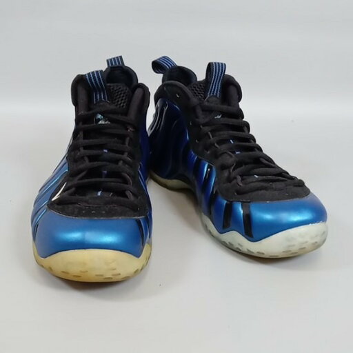 NIKE ナイキ AIR FOAMPOSITE ONE "Sharpie" エア フォームポジット ワン "シャーピー" メンズ ブルー size 26cm 679085-500 【中古】