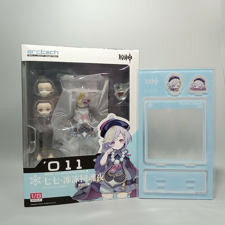 樂天商城 - 【未開封】 APEX エーペックス ARCTECH可動シリーズ 原神 七七・冷たき黄泉帰りVer. 1/8スケール 可動フィギュア 特典付き 【中古】