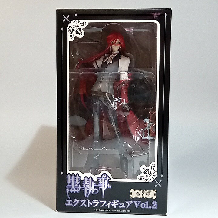 乐天商城 - 【未開封】 SEGA セガ 黒執事 エクストラフィギュア Vol.2 グレル・サトクリフ フィギュア 【中古】