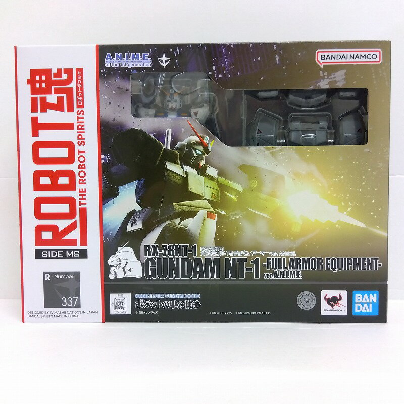 Rakuten - 【未開封】BANDAI SPIRITS バンダイスピリッツ ROBOT魂 SIDE MS RX-78NT-1 ガンダムNT-1＆チョバム・アーマー ver. A.N.I.M.E. フィギュア 【中古】