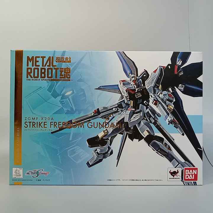 Rakuten - BANDAI バンダイ METAL ROBOT魂 ＜SIDE MS＞ ZGMF-X20A ストライクフリーダムガンダム 機動戦士ガンダムSEED DESTYNY フィギュア　 【中古】