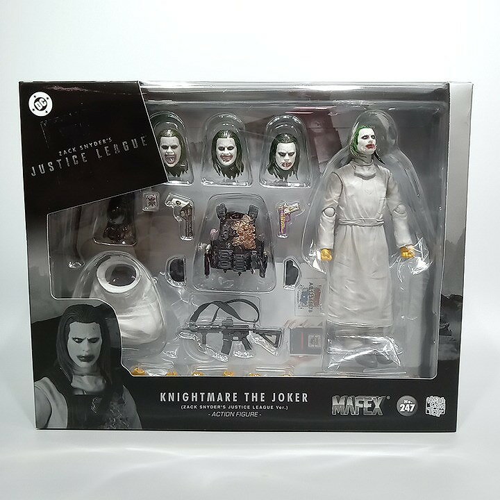 Rakuten - 未開封 MEDICOM TOY メディコムトイ MAFEX No.247 KNIGHTMARE THE JOKER (ZACK SNYDER’S JUSTICE LEAGUE Ver.) ナイトメア ジョーカー フィギュア 【中古】