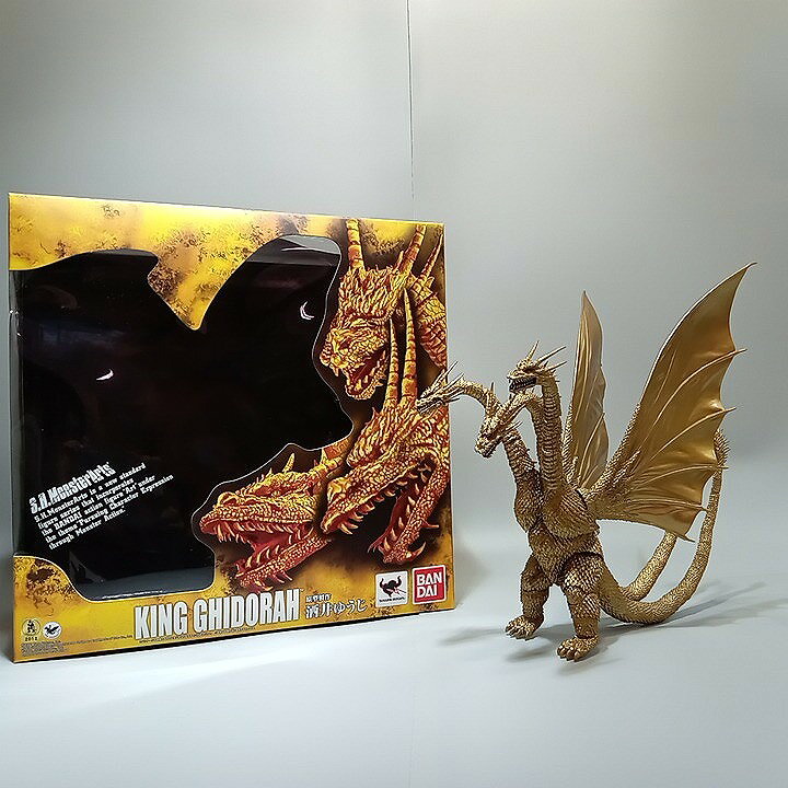 楽天市場】s．h．monsterarts キングギドラ ゴジラ キング・オブ