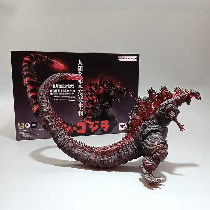楽天市場】S.H.MonsterArts ゴジラ (2016) 第4形態 夜間戦闘Ver.の通販