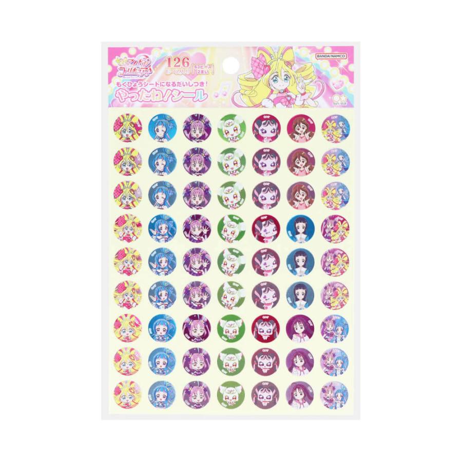 【サンスター文具】やったね！シール 　キミとアイドルプリキュア♪ 　2304360A