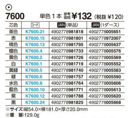【三菱鉛筆】ダーマトグラフ　単品 manshou2023-10000147 満勝楽天市場店 サンプル画像2
