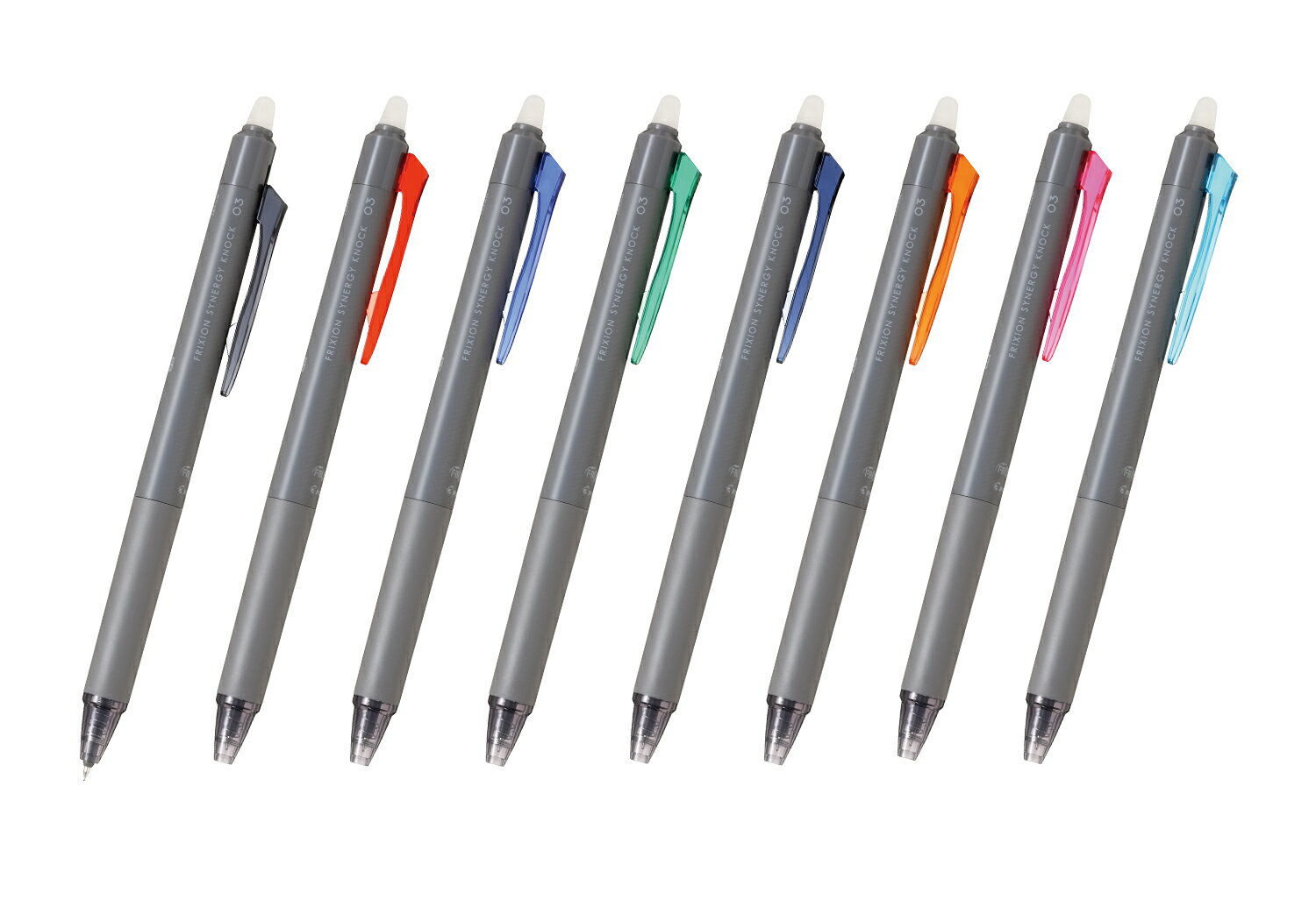 【パイロット】消せるボールペン『フリクションシナジーノック』0.3mm