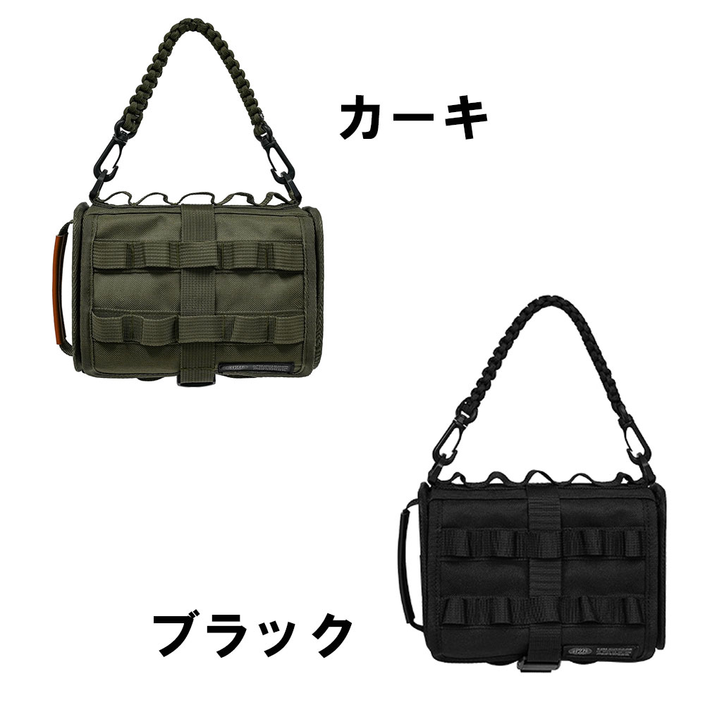 KZM カズミ キャンプ用品 アウトドアポーチ 収納ケース 収納バッグ マルチ収納 おしゃれ キャンプ アウトドア フィールドウェットティッシュケース ショルダーバッグ ショルダー キャンプグッズ 小物入れ k22t3z06