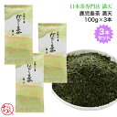 鹿児島茶 「満天」 3本セット 100g×3 かごしま茶 新茶お茶 緑茶 日本茶 茶葉 japantea ギフト 本格 おいしい 手軽 おうちカフェ お祝い お返し お歳暮 来客 法事 敬老の日 長寿祝い 引っ越し祝い メール便送料無料 ※ ティーバッグ ではありません。 SSS