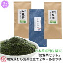 人気品種「知覧茶セット」知覧深むし荒茶仕立て2P+あさつゆ知...