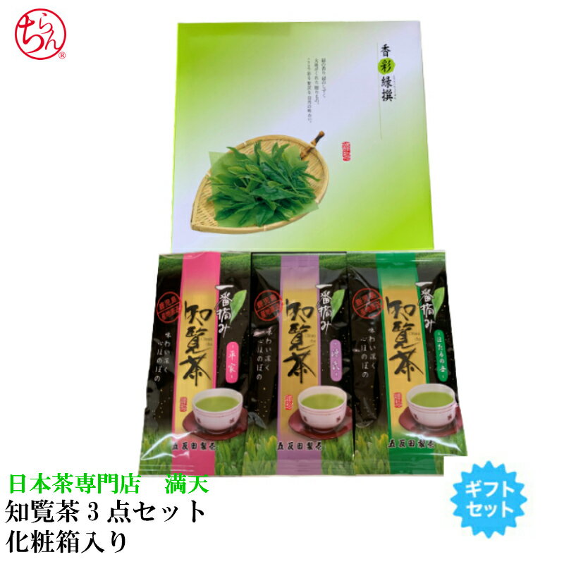 楽天知覧茶専門店新茶深蒸しギフト満天【4月25日以降の注文で2024年産 新茶】お茶 緑茶 日本茶 茶葉 鹿児島茶 知覧茶 3本ギフトセット 100g×3 化粧箱入り 贈答用 ギフト かごしま茶 新茶 2023年度産 japantea 本格 おいしい 手軽 おうちカフェ プレゼント お中元 御歳暮 ※ ティーバッグ ではありません。