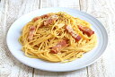 【冷凍】オーマイプレスト 3種チーズの濃厚カルボナーラ 300G (日本リッチ/洋風調理品/パスタ) 業務用