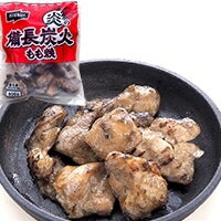【冷凍】炎の備長炭火もも焼 500G (ニッスイ/鶏加工品/焼き鳥) 業務用