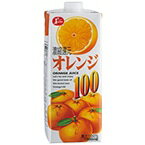 【常温】JCオレンジ100% 1L (ジューシー/果汁飲料) 業務用