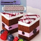 【冷凍】【在庫限】季)フリーカットケーキブルーベリー 475G (フレック/冷凍ケーキ/フリーカットケーキ) 業務用