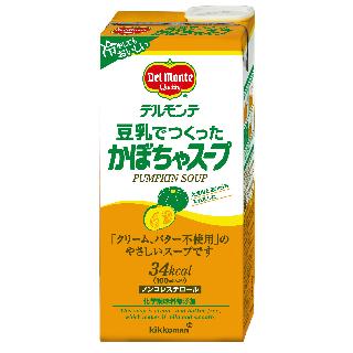 デルモンテ 豆乳でつくったかぼちゃスープ 1L×6本入りケース【送料割引除外品】【2ケースまで1個口】