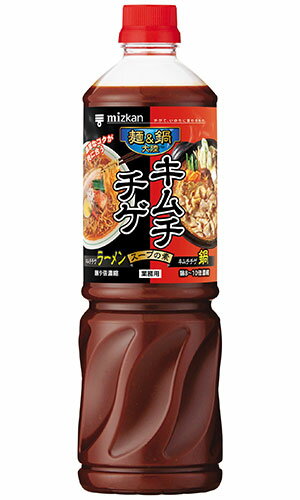ミツカン麺&鍋大陸キムチチゲスープの素1220g