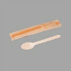 紙完封木製スプーン 16CM 業務用