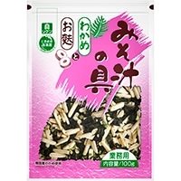 Other - 【常温】みそ汁の具わかめと麸 100G (理研ビタミン/海藻類/わかめ) 業務用