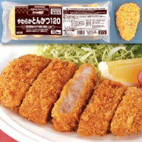 【冷凍】やわらかとんかつ 120G　10食入 (味の素冷凍食品/洋風調理品/カツ) 業務用