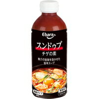 スンドゥブチゲの素 500ML (エバラ食品工業/和風つゆ/鍋つゆ) 業務用