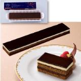 オペラケーキ 【冷凍】FCケーキ オペラ（ベルギー産チョコレート使用） 460G (フレック/冷凍ケーキ/フリーカットケーキ) 業務用