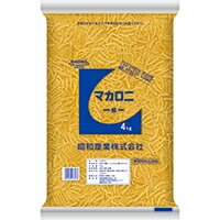 強力小麦粉とデュラム小麦のセモリナを使用しました強力小麦粉とデュラム小麦のセモリナを使用した、一般普及タイプです。【規格】1ボール4kg（外径4.05mm、肉厚1.23mm、長さ30mm）【茹で時間】約13分【賞味期間】3年