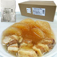 【常温】豚バラ大根 200G　12食入 (いし本食品工業/煮物) 業務用