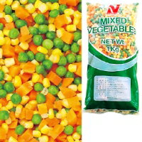 ミックスベジタブル 1KG (ニチレイフーズ/農産加工品/果菜類) 業務用