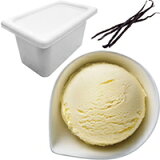 【冷凍】ベーシック　バリューバニラ 4L (ロッテ/冷凍アイス/アイスクリーム)