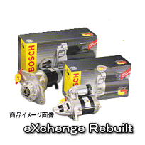 ★BOSCH・eXchangeリビルト・国産車用スターター★代表純正品番：【トヨタ】28100-65100代表他社品番：【デンソー】228000-275BOSCH品番：0986JR10299UB※コア返却必須です