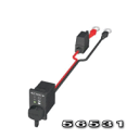 ★CTEK・コンフォートインジケーターパネル・56531★バッテリーの充電状態を緑・黄・赤のインジケーターで表示、充電時期が一目でわかります。充電はコネクターを差し込むだけの手軽さです。※コード長さ：3300mm