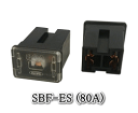 太平洋精工・スローブローヒューズ・ESタイプ・SBF-ES_80A/3384ブラック80AMP