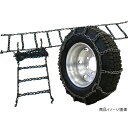 HSK 北海道製鎖 56380・タイヤsize 165R14LT:タイヤチェーン ゴムバンド付き(01小)・サイド5×6クロス(RV・低床式・フォークリフト・特...