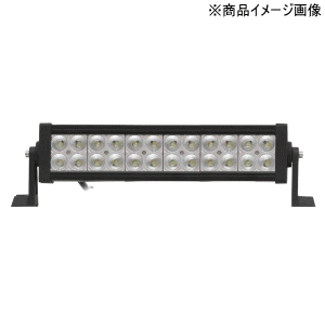 カシムラ Kashimura LED白色ワークライト 作業灯 ML-4★ロング型LED24個72W4680lm 410Wx122Hx85D mm 1700g防水耐久IP67 拡散レンズで広角照射！