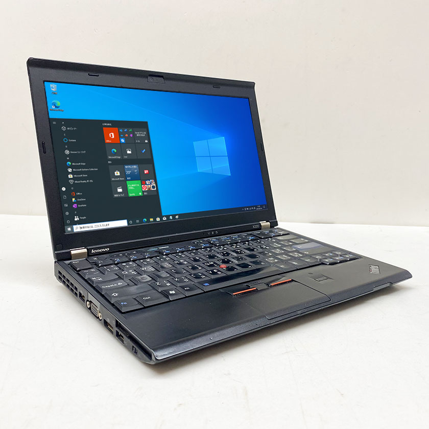 Webカメラ付き 中古ノートパソコン Windows 10 中古パソコン Lenovo ThinkPad X220 第2世代 Core i5 2450M 2.5GHz 4G…