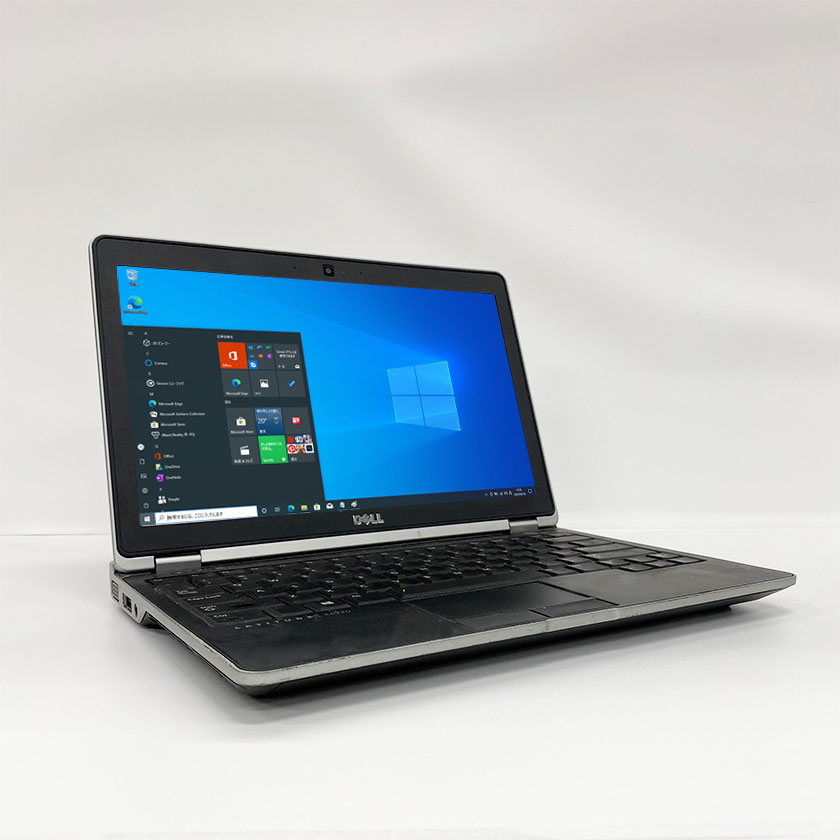 英語キーボード Webカメラ付き 中古ノートパソコン Windows 10 中古パソコン Dell Latitude E6230 第3世代 Core i7 3520M 2.9GHz 8GB 新品SSD240GB 無線 Windows10 64ビット OFFICE付き