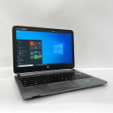 Webカメラ付き 中古ノートパソコン Windows 10 中古パソコン HP ProBook 450 G1 第4世代 Core i3 4005U 1.7GHz 8GB SSD120GB 無線 HDMI付き Windows10 64ビット OFFICE付き