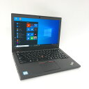 Webカメラ付き 中古ノートパソコン Windows 10 中古パソコン Lenovo ThinkPad X260 第6世代 Core i5 6300U 2.4GHz 8G…