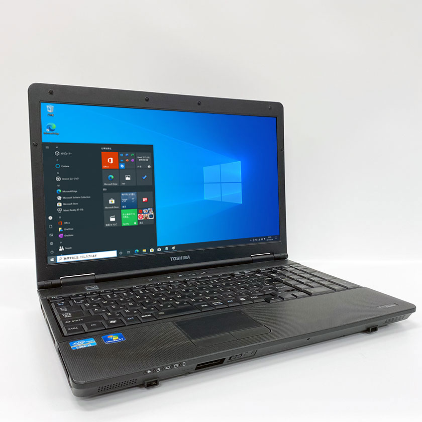 ポイント5倍! 訳あり・中古ノートパソコン Windows 10 テンキー付き 中古パソコン TOSHIBA dynabook B551/D 第2世代 Core i5 2520M 2.5GHz 4GB SSD128GB 無線 DVDマルチドライブ Windows10 64ビット OFFICE付き
