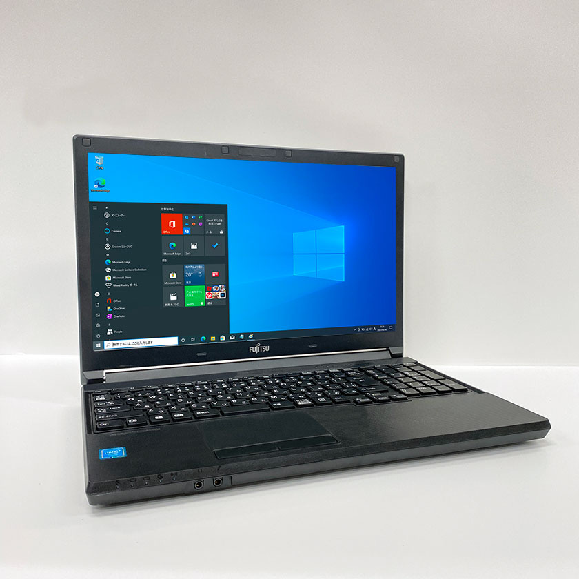 Ãm[gp\R Windows 10 eL[t Ãp\R FUJITSU LIFEBOOK A576/P Celeron 3855U 1.6GHz 4GB ViSSD 120GB LAN DVDhCu Windows10 64rbg OFFICEt