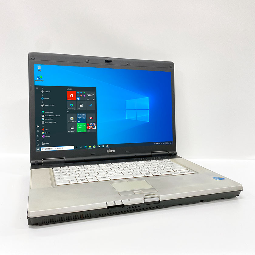 Ãm[gp\R Windows 10 Ãp\R FUJITSU LIFEBOOK E780/B Core i5 560M 2.67GHz 4GB ViSSD 120GB LAN DVDhCu Windows10 64rbg OFFICEt